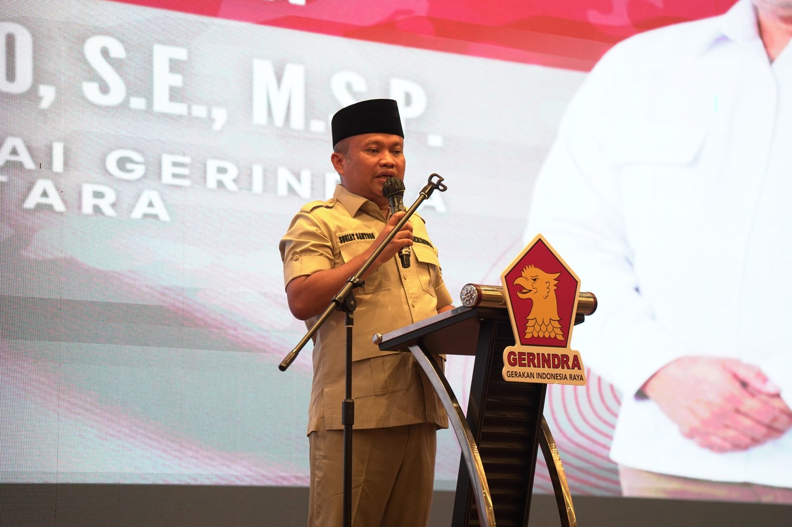 Sugiat Santoso Tegaskan Kader Gerindra Sumut Wajib Aktif dan Disiplin Jalankan Arahan DPP